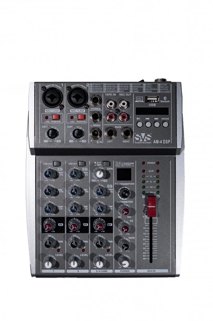 SVS Audiotechnik mixers AM-4 DSP Аналоговый микшерный пульт, 4-канала в Волжске