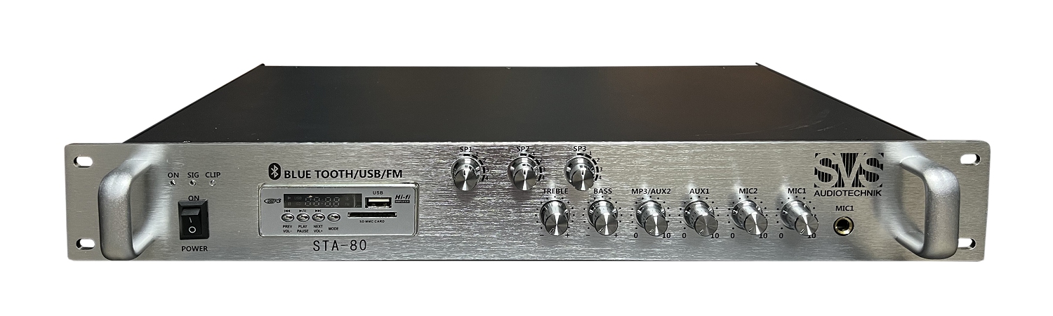 SVS Audiotechnik STA-80 Микшер-усилитель для систем Public Address в Волжске